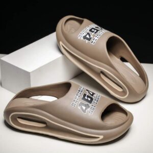 Unisex Slippers Comfortable Open Toe BEIGE