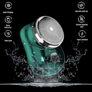 Mens Mini Electric Shaver Portable Machine Electric Razor for Unisex USB Rechargeable Hair Shaver(Multi Color)(1 Pis)