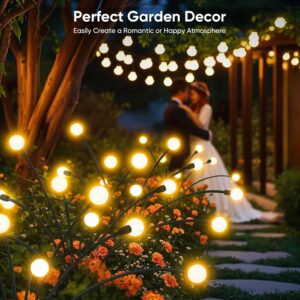 Solar Light 8 LED Solar Garden Lights Garden Decoration Light Fountain Light